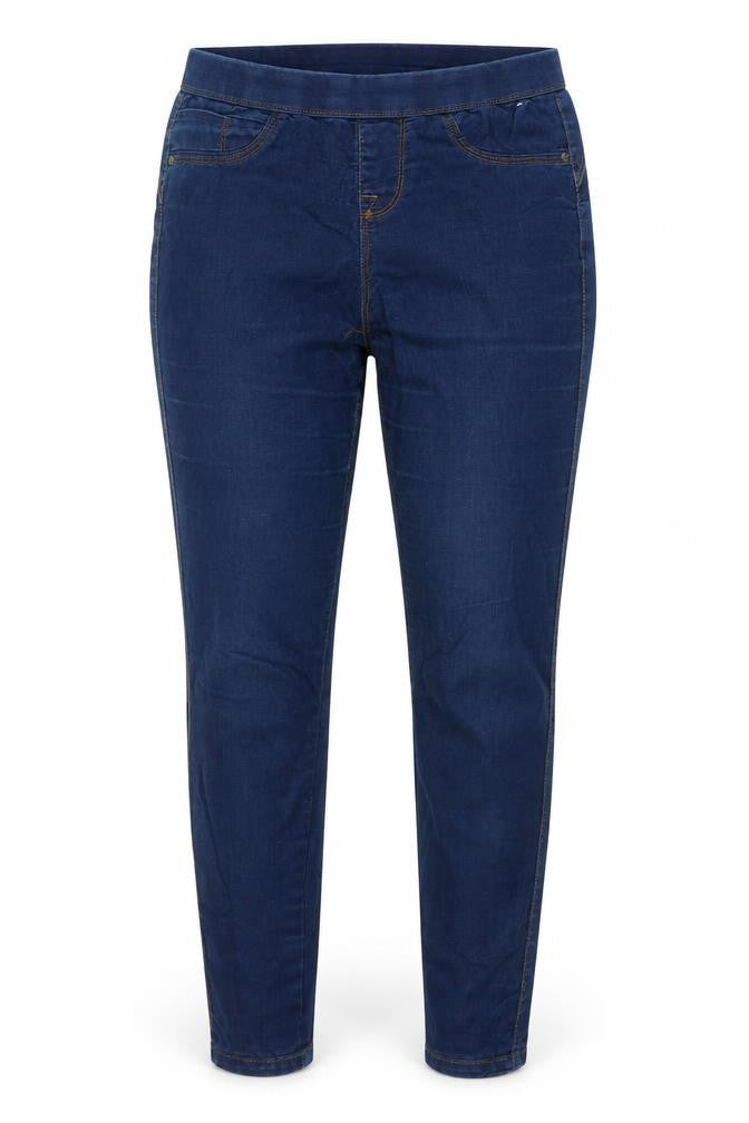 Denim & Co. Womens Blue  Cotton Jegging Jeans Size 8 L30 in Regular