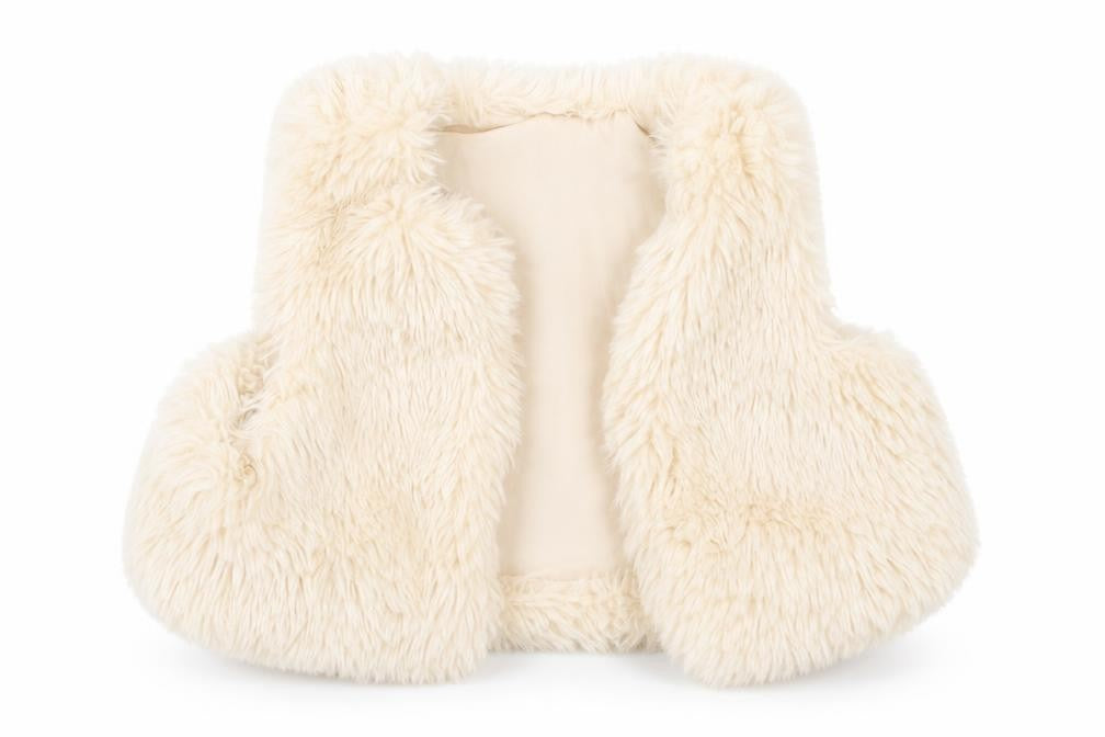 Front view of F&F Baby Beige Jacket, size 0-3, Months