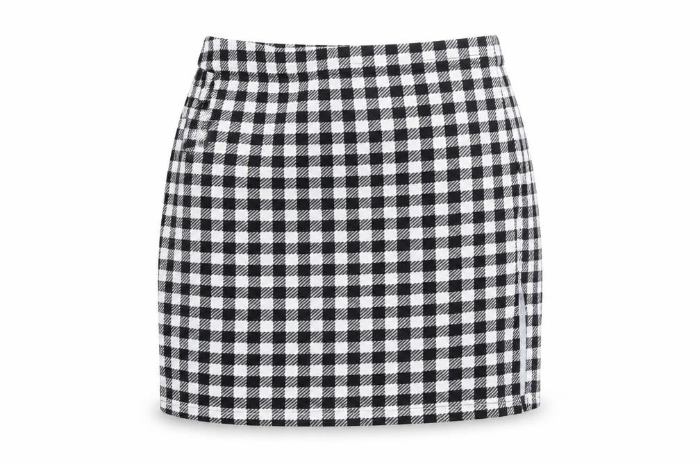 SheIn Girls White  Cotton Mini Skirt Size 9 Years  Regular
