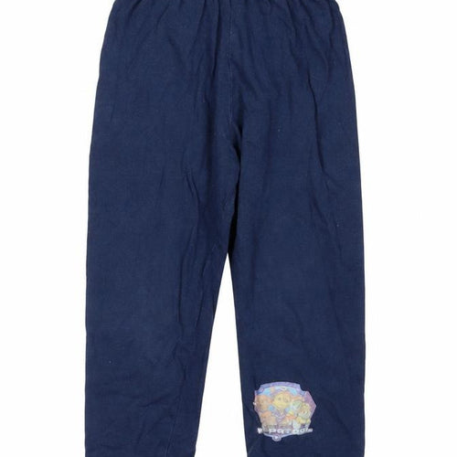 Paw Petrol Boys Blue  100% Cotton Sweatpants Trousers Size 2-3 Years  Slim  - Waist 16in; Inside  leg 14in