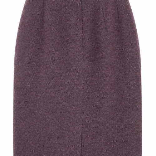 C . M .D Womens Pink  Rayon Straight & Pencil Skirt Size 14   Zip