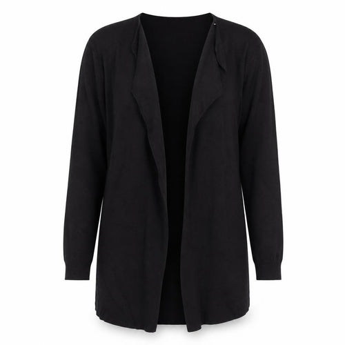 Marks and Spencer Womens Black V-Neck  Viscose Cardigan Jumper Size S