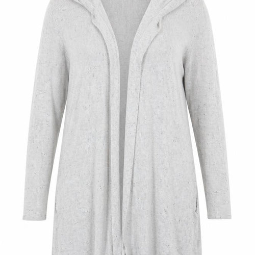 AJC Womens Grey V-Neck  Viscose Cardigan Jumper Size 14
