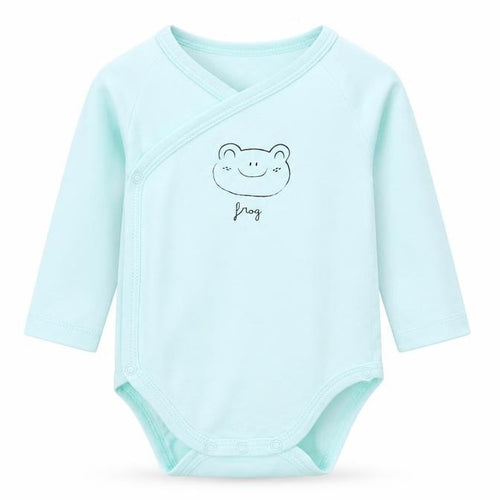 ZY Baby Green  Cotton Romper One-Piece Size 3-6 Months