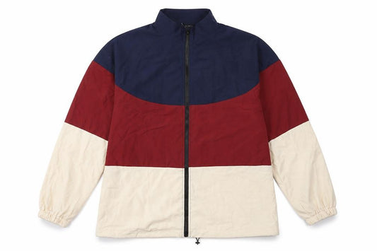 Front view of SHEIN women’s multicoloured jacket, size L, zip
