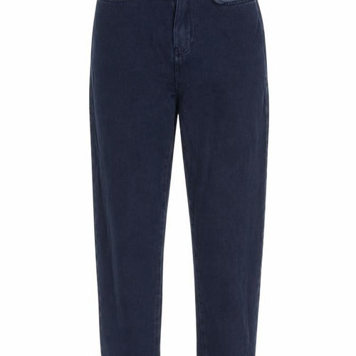 Per Una Womens Blue  Cotton Straight Jeans Size 6 L28 in Regular