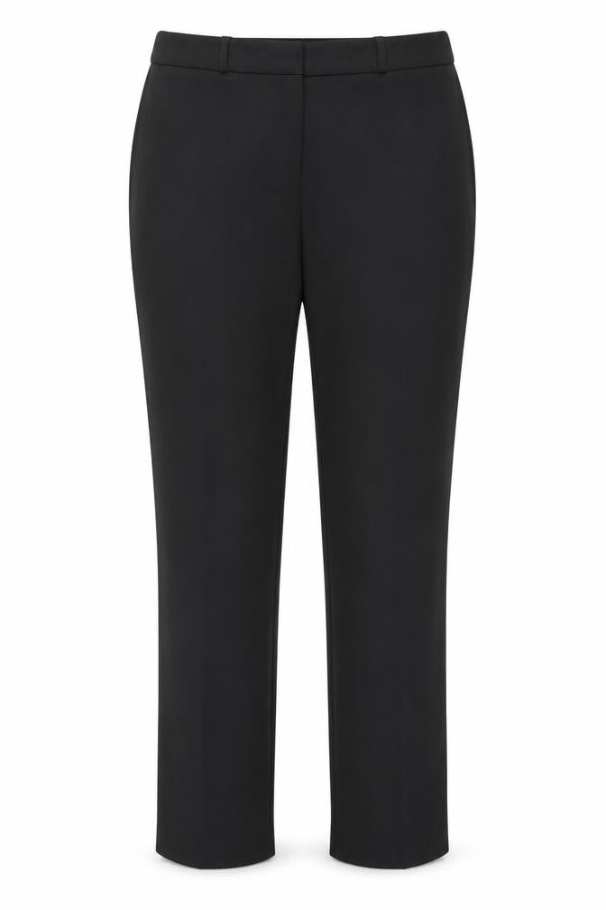 M&S Womens Grey  Polyester Dress Pants Trousers Size 14 L29 in Regular