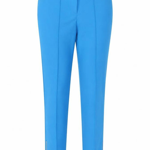 ASOS Womens Blue  Cotton Carrot Trousers Size 8 L26 in Regular