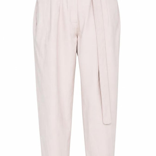 Boohoo Womens Pink  Polyester Carrot Trousers Size S L27 in Regular
