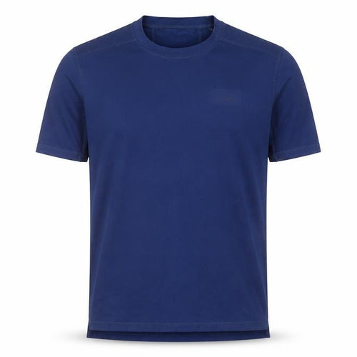 Steel & Jelly Mens Blue  Polyester  T-Shirt Size M Round Neck