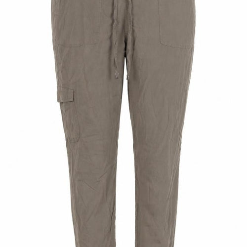 Yessica Womens Green  Viscose Trousers  Size 12 L28 in Regular