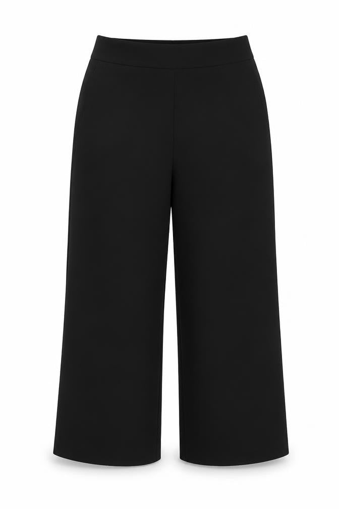 Marks and Spencer Womens Black  Polyester Dress Pants Trousers Size 14 L24 in Regular