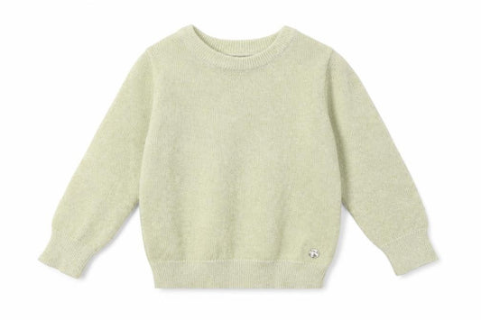 Front view of Aygey Baby Gold Viscose jumper, size 6-9, Months