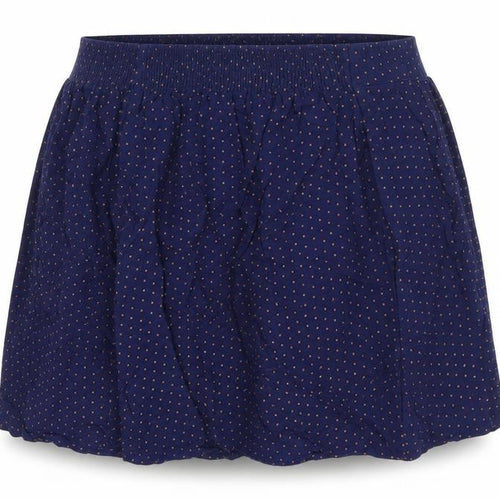 Papaya Womens Blue Polka Dot Viscose A-Line Skirt Size 8