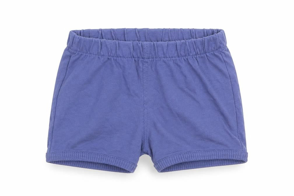 United Colors of Benetton Boys Blue  Cotton Cropped Trousers Size 6-9 Months   - SHARK