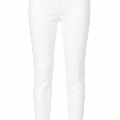 NEXT Womens White  Cotton Skinny Jeans Size 10 L29 in Regular