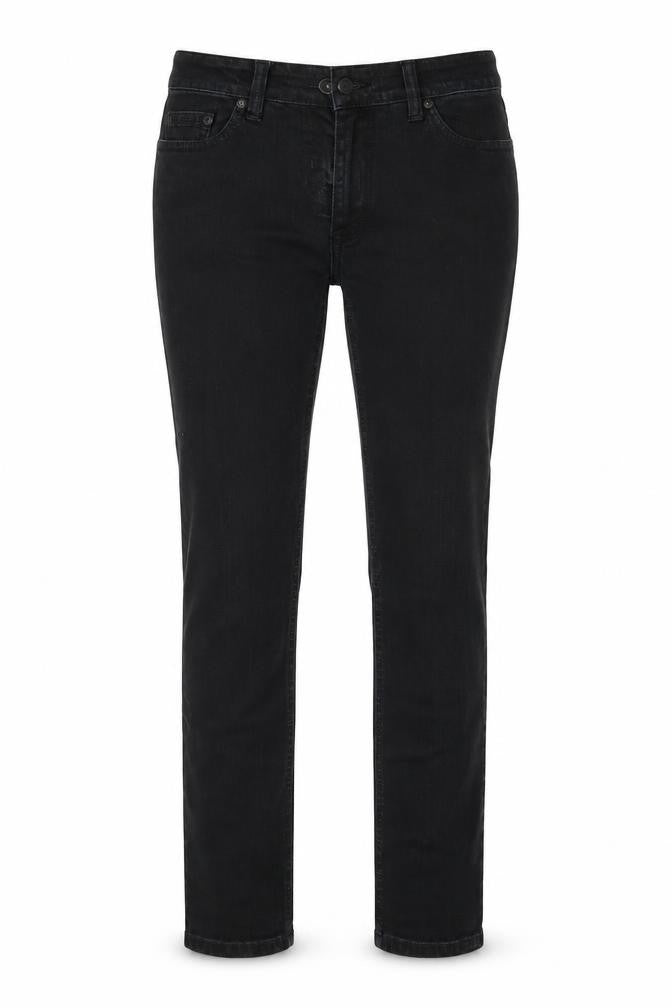NEXT Womens Black  Cotton Skinny Jeans Size 8 L31 in Regular