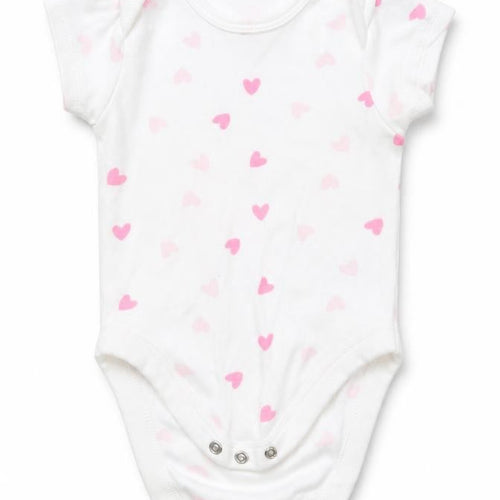 Pure Baby Baby White  Cotton Romper One-Piece Size 3-6 Months