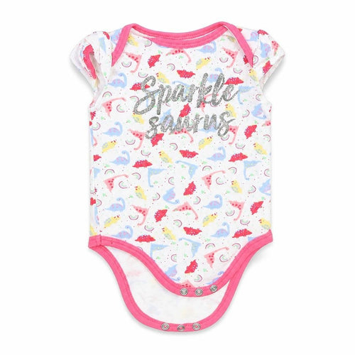 Pep&Co Baby White  Cotton Romper One-Piece Size 6-9 Months