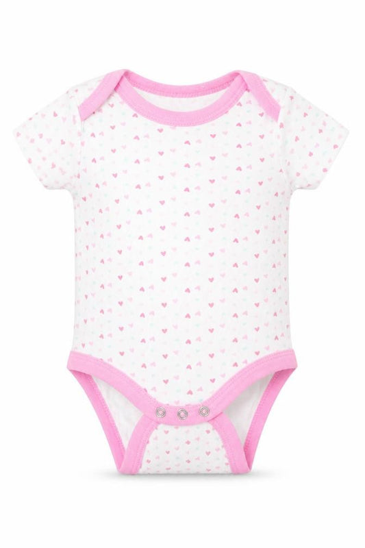Moon & Stars Baby White  Cotton Romper One-Piece Size 3-6 Months