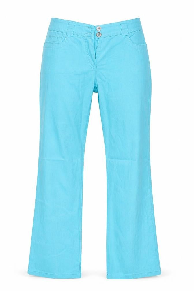 Verse Womens Blue  Cotton Straight Jeans Size 10 L28 in Regular