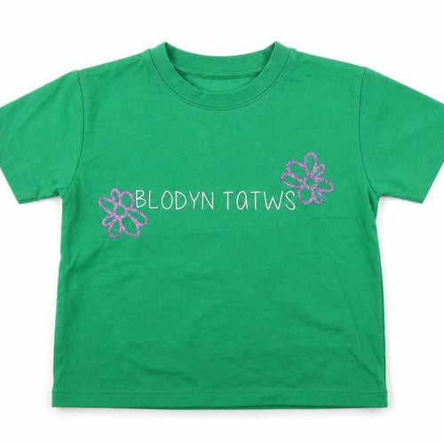 Imperial  Girls Green  Cotton Basic T-Shirt Size 4 Years Round Neck