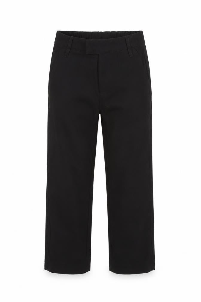 Smart Start Girls Black  Polyester Dress Pants Trousers Size 4-5 Years  Regular