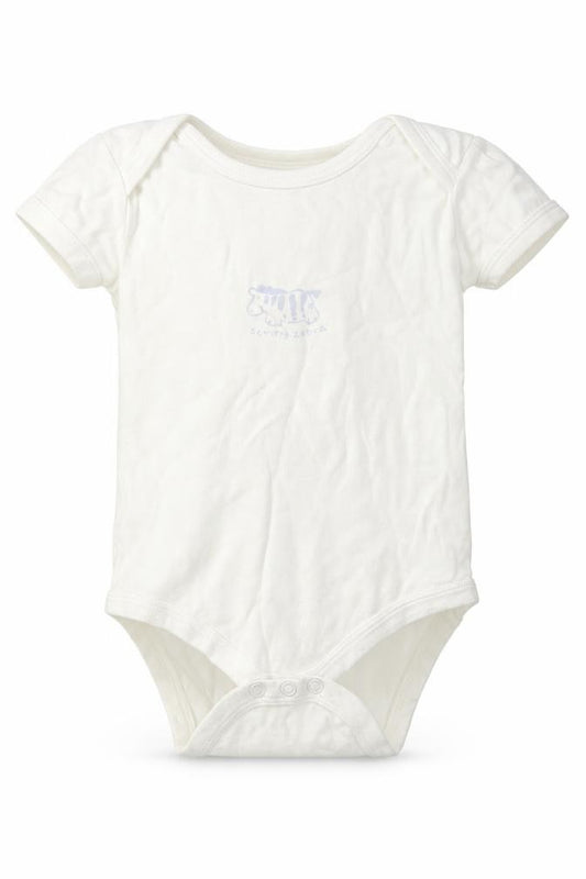 Boots Baby White  Cotton Romper One-Piece Size 12-18 Months   - Zebra