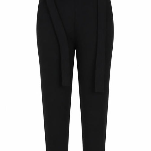 Pretty Little Thing Womens Black  Viscose Dress Pants Trousers Size 6 L26 in Regular