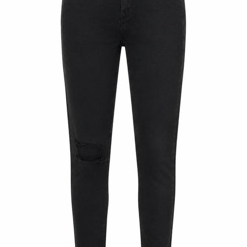 Topshop Jamie Mens Black  Cotton Skinny Jeans Size 25 in L26 in Regular