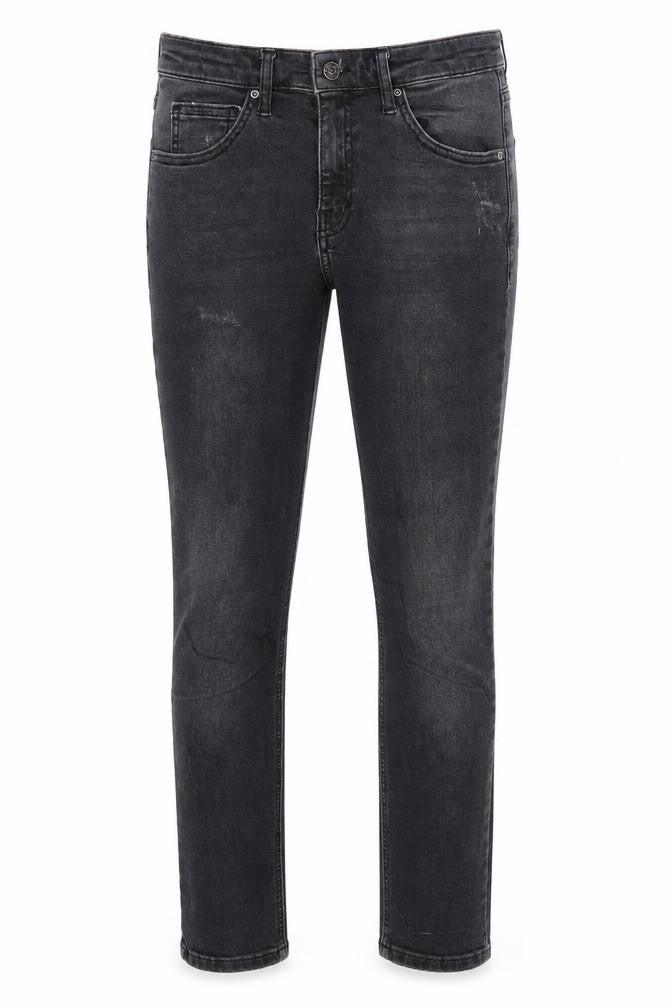 TopShop Moto Mens Black  Cotton Skinny Jeans Size 28 in L26 in Regular