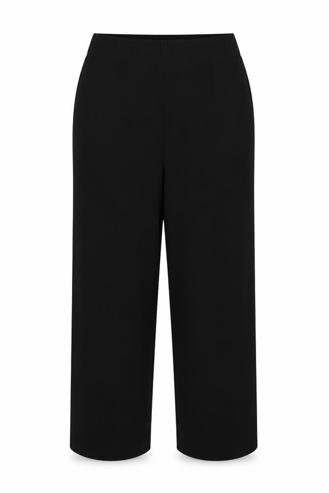 Layman Womens Black  Polyester Dress Pants Trousers Size 14 L30 in Regular