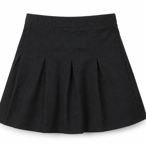 George Girls Grey  Polyester Pleated Skirt Size 4-5 Years  Regular  - School Wear