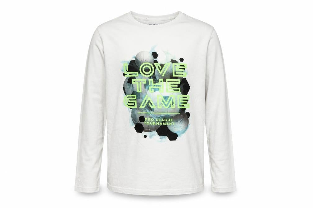 Primark Boys White  Cotton Basic T-Shirt Size 11-12 Years Round Neck  - Love the Game