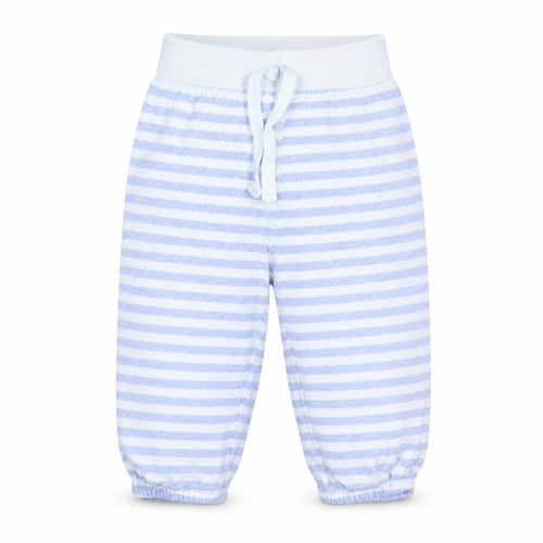Matalan Baby Multicoloured Striped Cotton Jogger Trousers Size 6-9 Months