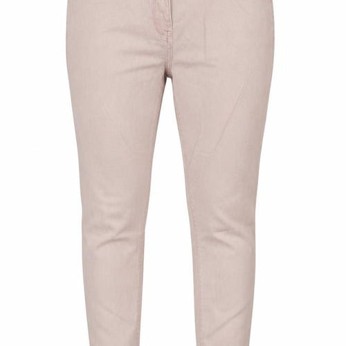 / Denim Womens Pink  Cotton Skinny Jeans Size 12 L26 in Regular  - Dusty Pink Freyed hems