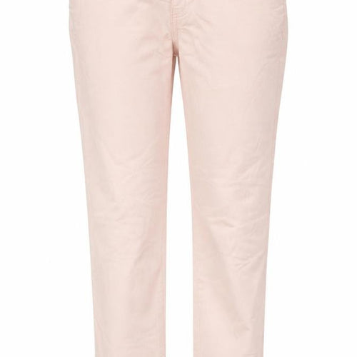 Casual Collection by F&F Womens Orange  Cotton Chino Trousers Size 8 L29 in Regular  - Peach in Colour