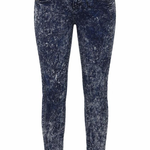 Select Womens Blue  Cotton Skinny Jeans Size 8 L28 in Regular