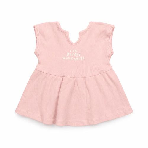 George Baby Pink  Cotton Shift  Size 9-12 Months  Round Neck