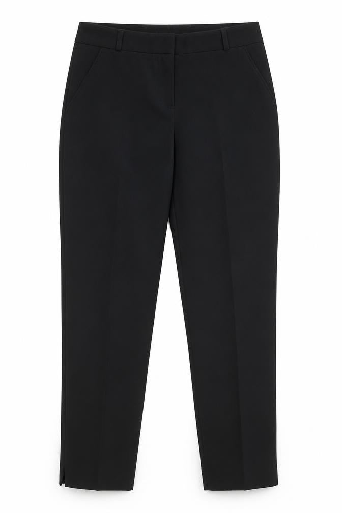 Primark Womens Black  Polyester Dress Pants Trousers Size 8 L28 in Regular