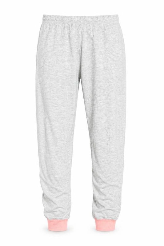 George Girls Grey Solid Cotton  Pyjama Pants Size 9-10 Years