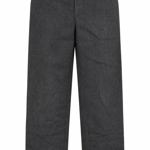 George Boys Grey  Polyester Dress Pants Trousers Size 6-7 Years  Regular
