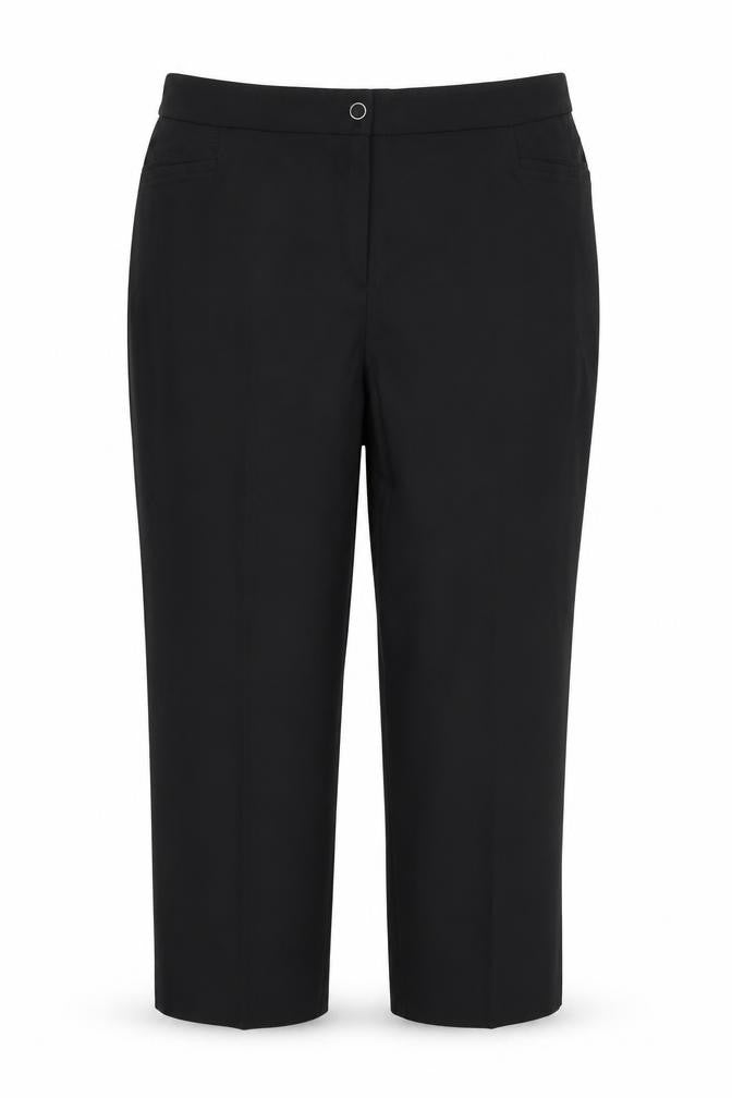 Tailored Womens Black  Polyester Dress Pants Trousers Size 28 L27 in Regular