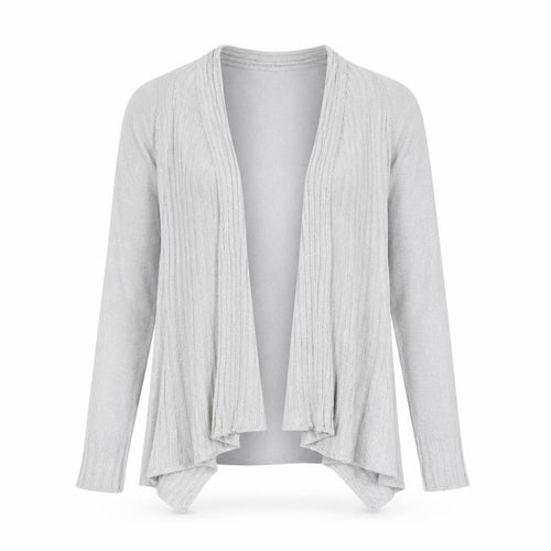 Belldini Womens Grey Round Neck  Viscose Cardigan Jumper Size S