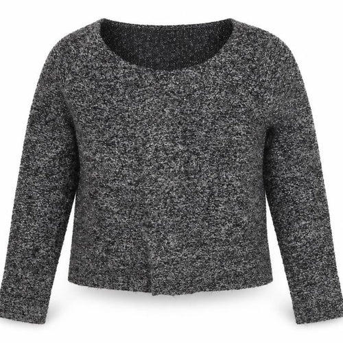 NEXT Womens Black Round Neck  Acrylic Cardigan Jumper Size 12