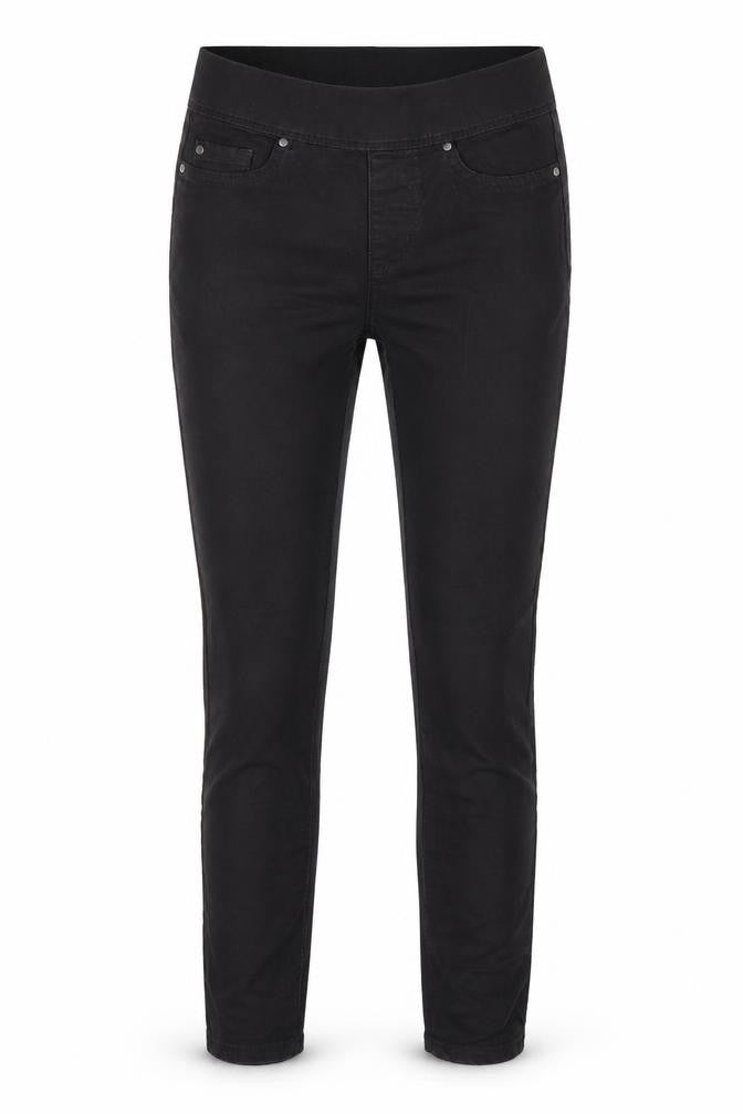 Denim Co Womens Black  Cotton Jegging Jeans Size 6 L24 in Regular