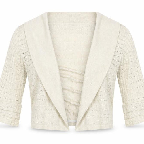 M&S Womens Gold V-Neck  Viscose Cardigan Jumper Size 8