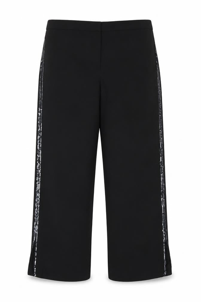 Dorothy Perkins Womens Black  Polyester Trousers  Size 12 L21 in Regular