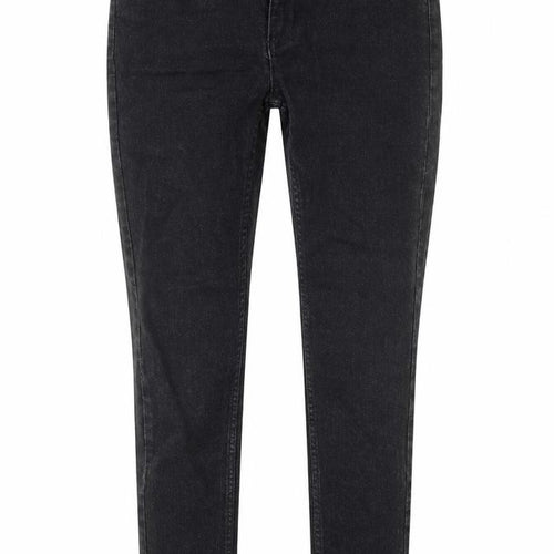 M&S Womens Black  Cotton Skinny Jeans Size 10 L25 in Regular