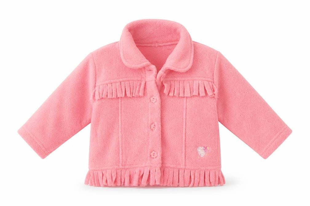 Mothercare Baby Pink  Polyester Cardigan Jumper Size 3-6 Months